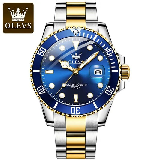 OLEVS Ghost Series, Stainless Steel Quartz Dress Watch